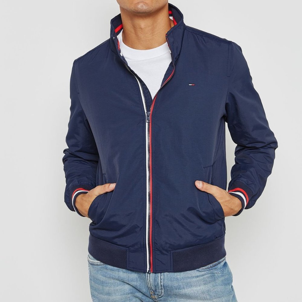 Tommy Hilfiger Navy Basic Bomber